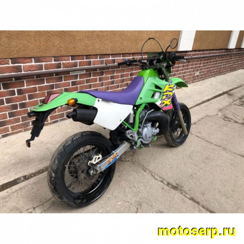 Купить  ====Мотоцикл KAWASAKI KDX220SR 1994г.в. Из Японии,без пробега по РФ купить с доставкой по Москве и России, цена, технические характеристики, комплектация фото  - motoserp.ru