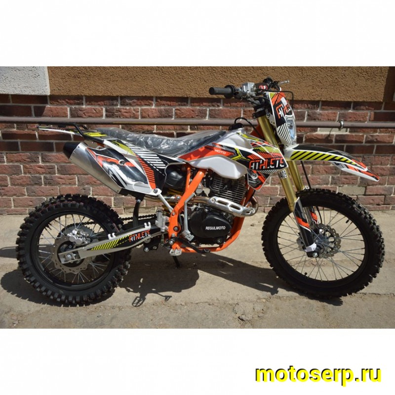 Купить  ====Эндуро Мотоцикл Regulmoto Athlete 250 (ЭПТС), 19/16,172FMM (шт) купить с доставкой по Москве и России, цена, технические характеристики, комплектация фото  - motoserp.ru