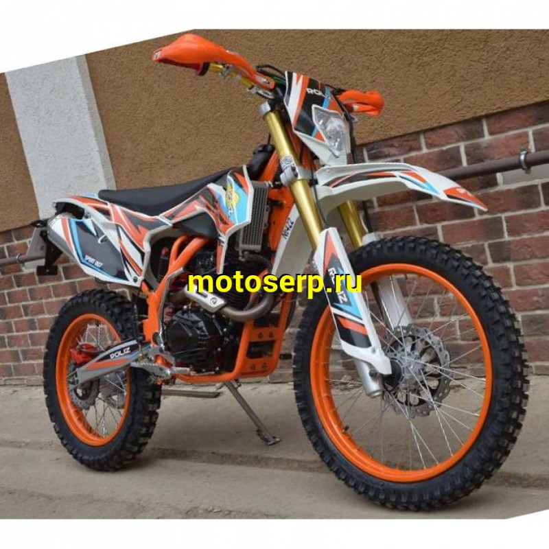 Купить  ====Мотоцикл Кросс/Эндуро ROLIZ SPORT-008 (ПТС), 21/18, 250сс, 170MM, 4х клап!, карб Nibbi PWK, жид. охл, Led, сальн цепь 520 (Бер)(шт) (Roliz купить с доставкой по Москве и России, цена, технические характеристики, комплектация фото  - motoserp.ru