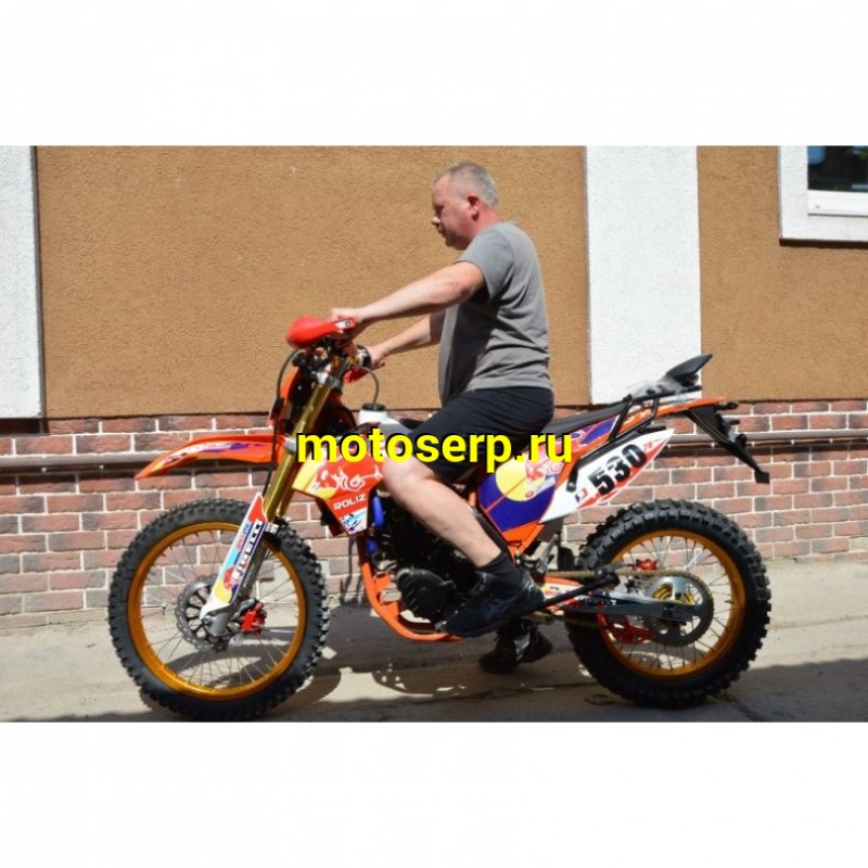 Купить  ====Мотоцикл Кросс/Эндуро ROLIZ SPORT-008 (ПТС), 21/18, 250сс, 170MM, 4х клап!, карб Nibbi PWK, жид. охл, Led, сальн цепь 520 (Бер)(шт) (Roliz купить с доставкой по Москве и России, цена, технические характеристики, комплектация фото  - motoserp.ru