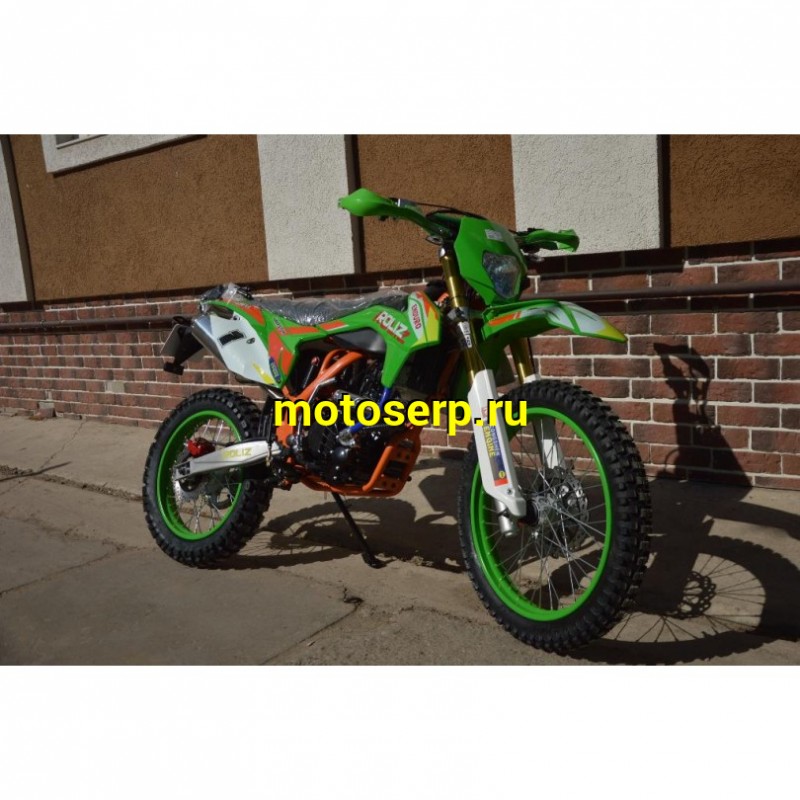 Купить  ====Мотоцикл Кросс/Эндуро ROLIZ SPORT-008 (ПТС), 21/18, 250сс, 170MM, 4х клап!, карб Nibbi PWK, жид. охл, Led, сальн цепь 520 (Бер)(шт) (Roliz купить с доставкой по Москве и России, цена, технические характеристики, комплектация фото  - motoserp.ru