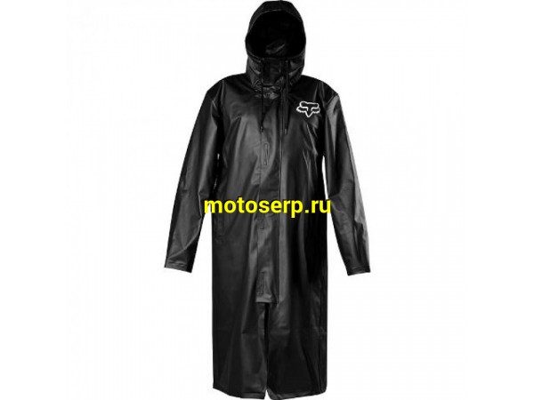 Купить  Плащ дождевик Fox Pit Rain Jacket Black XL (Fox 20147-001-XL купить с доставкой по Москве и России, цена, технические характеристики, комплектация фото  - motoserp.ru