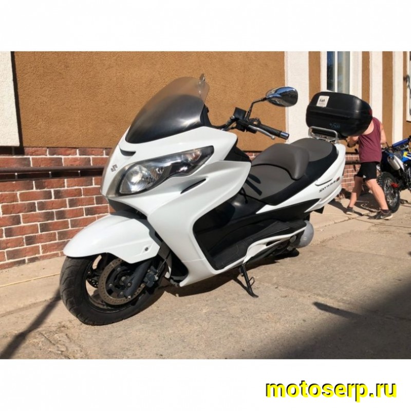 Купить  ====Максискутер SUZUKI SkyWave 400 K7 2006г.в. Из Японии,без пробега по РФ купить с доставкой по Москве и России, цена, технические характеристики, комплектация фото  - motoserp.ru