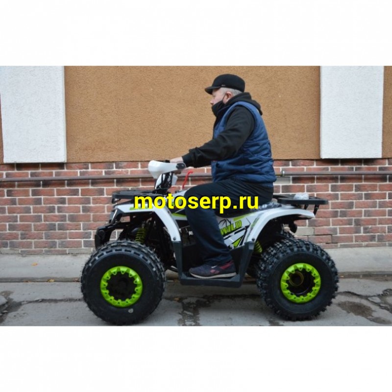 Купить  ====125cc Квадроцикл Motoland WILD-125 A 125сс, утилит, 2х4, колеса 8", автомат, реверс, тормоз диск/диск. выс по седлу 40см (шт) (ML 14308 купить с доставкой по Москве и России, цена, технические характеристики, комплектация фото  - motoserp.ru