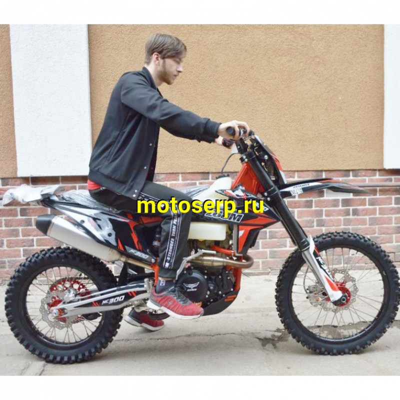 Купить  ====Мотоцикл Кросс/Эндуро ZUUM 300NC ZM BUSTER NC300 (спортинв), 21/18, 4Т, 300cc,ZS177MM, пластик КТМ большой бак,вилка 48 мм,карб, жидк. охл (шт) купить с доставкой по Москве и России, цена, технические характеристики, комплектация фото  - motoserp.ru