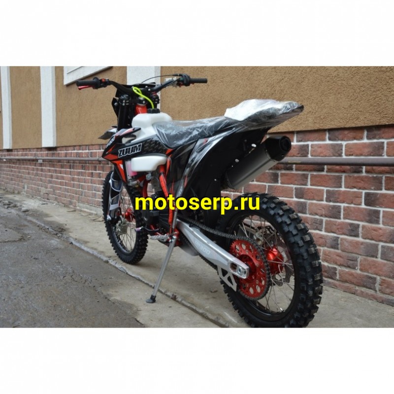 Купить  Мотоцикл Кросс/Эндуро ZUUM 300CBS ZM RIDER K8 (спортинв), 2021г; 21/18, 4Т, 300cc, ZS174MN,пластик КТМ, большой бак,вилка 48мм, карбюр.  (шт)   купить с доставкой по Москве и России, цена, технические характеристики, комплектация фото  - motoserp.ru