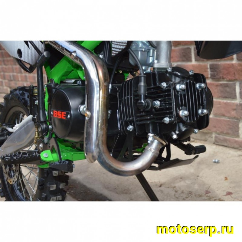 Купить  ====Питбайк BSE MXR 125 (спортинв), 17"/14"  прогрессия, увелич. база, регул.зад. амморт, "легкий выжим" сцепл. (шт) купить с доставкой по Москве и России, цена, технические характеристики, комплектация фото  - motoserp.ru