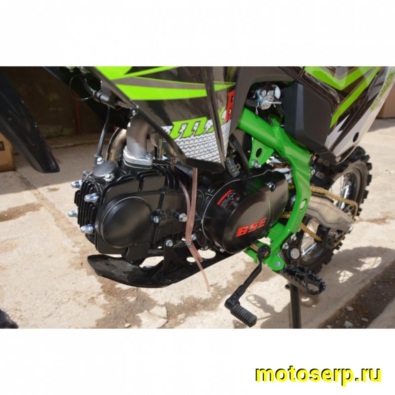Купить  ====Питбайк BSE MXR 125 (спортинв), 17"/14"  прогрессия, увелич. база, регул.зад. амморт, "легкий выжим" сцепл. (шт) купить с доставкой по Москве и России, цена, технические характеристики, комплектация фото  - motoserp.ru