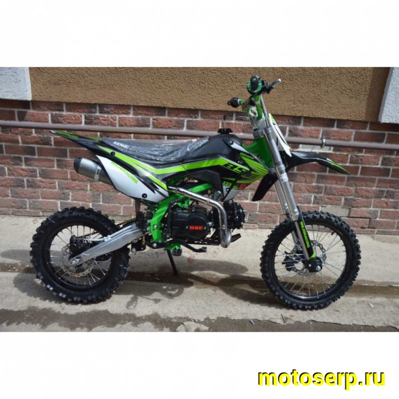 Купить  ====Питбайк BSE MXR 125 (спортинв), 17"/14"  прогрессия, увелич. база, регул.зад. амморт, "легкий выжим" сцепл. (шт) купить с доставкой по Москве и России, цена, технические характеристики, комплектация фото  - motoserp.ru