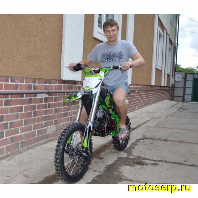 Купить  ====Питбайк BSE MXR 125 (спортинв), 17"/14"  прогрессия, увелич. база, регул.зад. амморт, "легкий выжим" сцепл. (шт) купить с доставкой по Москве и России, цена, технические характеристики, комплектация фото  - motoserp.ru