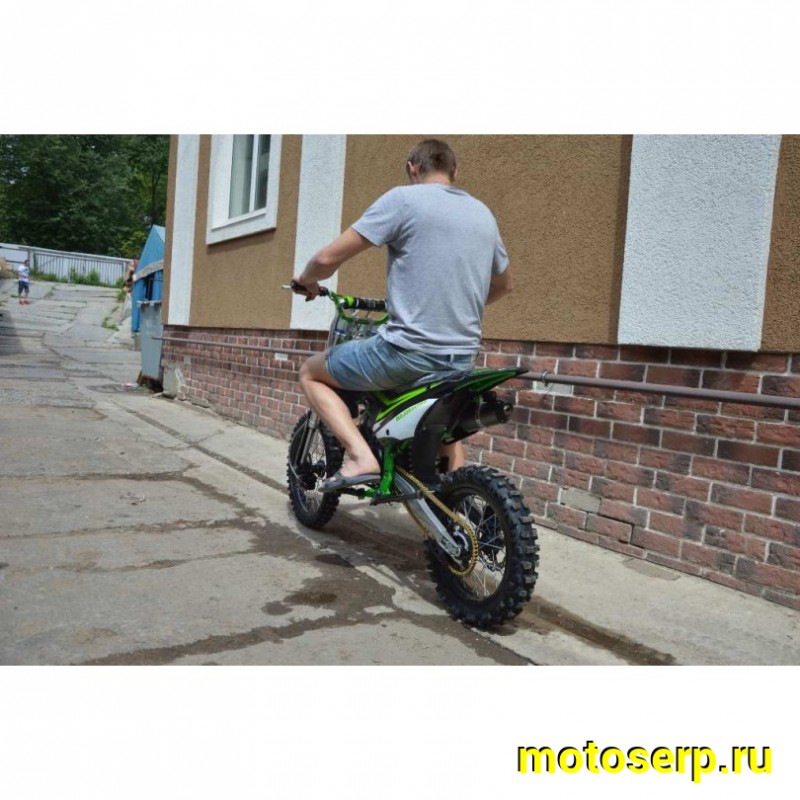 Купить  ====Питбайк BSE MXR 125 (спортинв), 17"/14"  прогрессия, увелич. база, регул.зад. амморт, "легкий выжим" сцепл. (шт) купить с доставкой по Москве и России, цена, технические характеристики, комплектация фото  - motoserp.ru