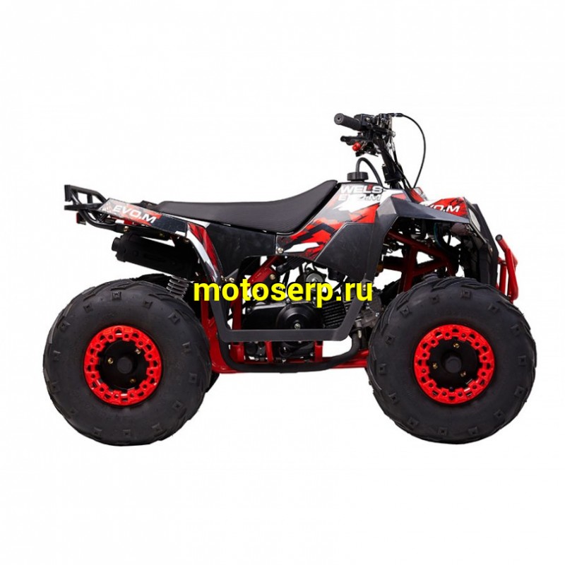 Купить  110cc Квадроцикл Wels THUNDER EVO 110, 110сс, утилит. 9-12 лет, кол.7" автомат, реверс, сигнал с контр. тормоза Диск/диск, и пр. (шт) (ФОТО купить с доставкой по Москве и России, цена, технические характеристики, комплектация фото  - motoserp.ru