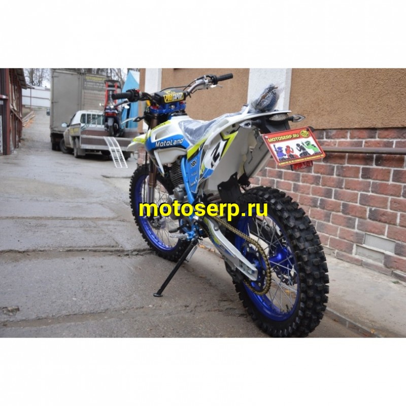 Купить  ====Кросс Мотоцикл Motoland КРОСС 250 XT250HS (ПТС) (реплика Husqvarna-125), 21/18, 172FMM, 250сс, 4Т, 5 пер.,возд.охл, (шт) (ML 13875 купить с доставкой по Москве и России, цена, технические характеристики, комплектация фото  - motoserp.ru