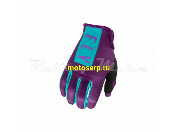 Купить  Перчатки FLY RACING LITE WOMEN&#039;S фиолетовые/синие (р9) женские (шт) 0 купить с доставкой по Москве и России, цена, технические характеристики, комплектация фото  - motoserp.ru