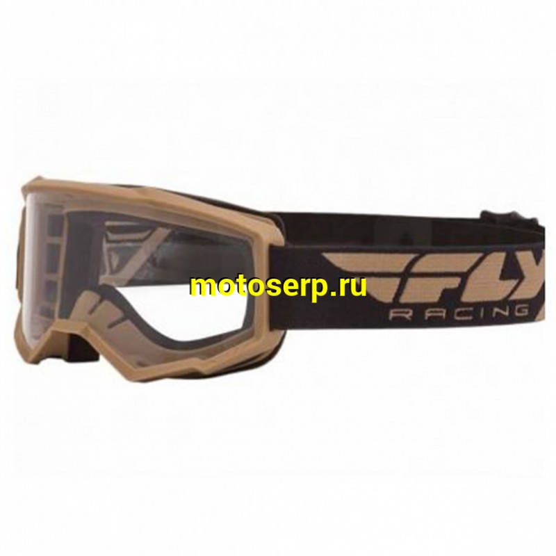 Купить  Очки мото Кросс FLY RACING FOCUS хаки (детские) (шт) (SM 604-4083 купить с доставкой по Москве и России, цена, технические характеристики, комплектация фото  - motoserp.ru