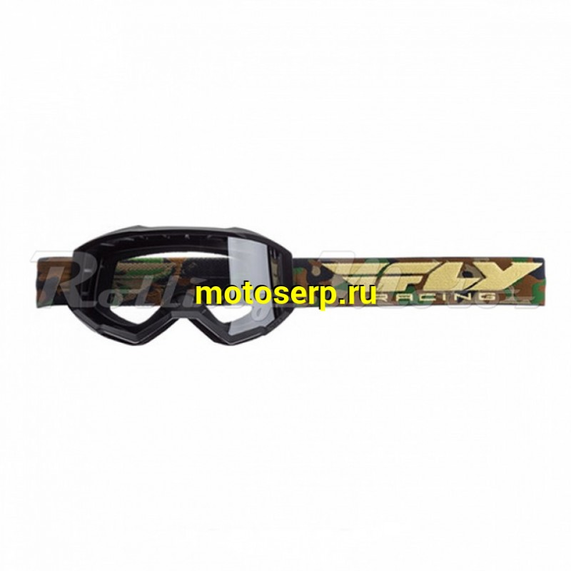 Купить  ====Очки мото Кросс FLY RACING FOCUS камуфляж (детские)  (шт) (SM 604-6616 купить с доставкой по Москве и России, цена, технические характеристики, комплектация фото  - motoserp.ru