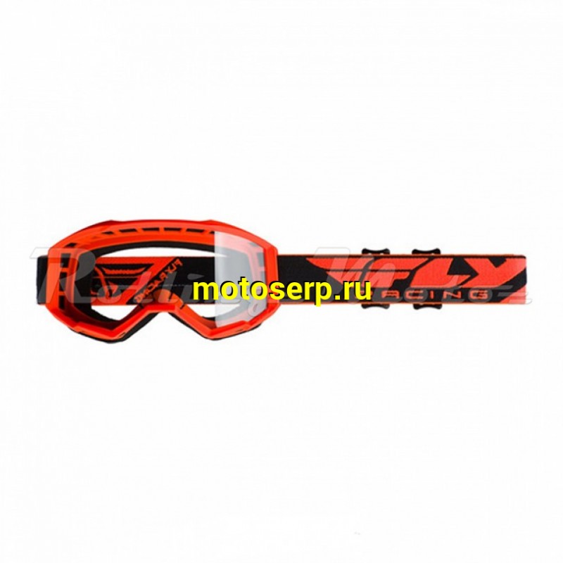 Купить  ====Очки мото Кросс FLY RACING FOCUS YOUTH оранжевые (детские)  (шт) (SM 604-7617 купить с доставкой по Москве и России, цена, технические характеристики, комплектация фото  - motoserp.ru