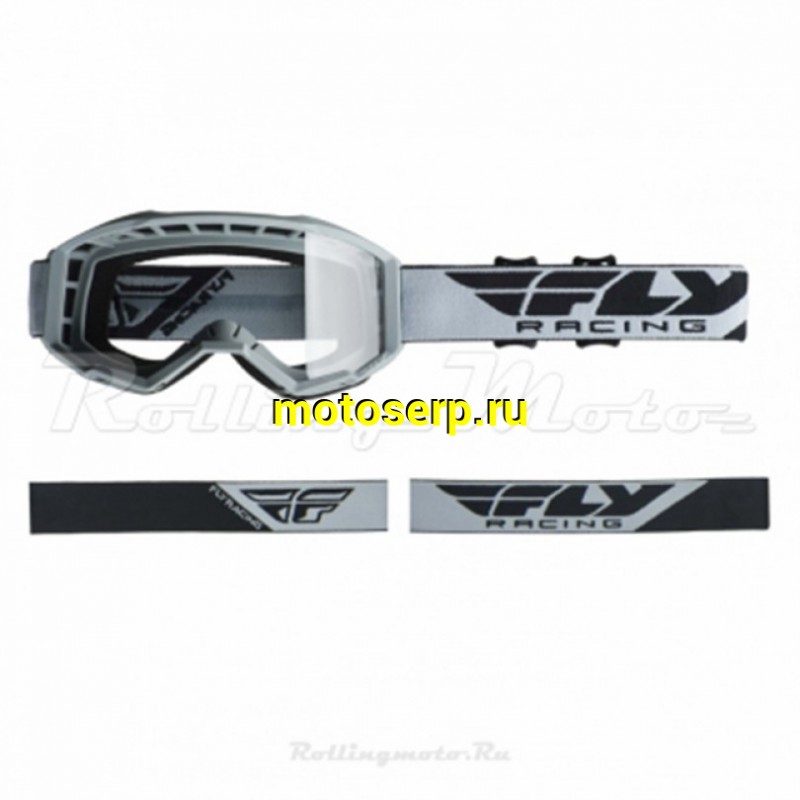 Купить  ====Очки мото Кросс FLY RACING FOCUS серые 2019 (шт) (SM 604-1830 купить с доставкой по Москве и России, цена, технические характеристики, комплектация фото  - motoserp.ru