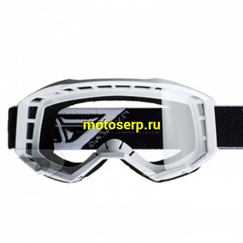 Купить  ====Очки мото Кросс FLY RACING FOCUS белые 2019 (шт) (SM 604-6175 купить с доставкой по Москве и России, цена, технические характеристики, комплектация фото  - motoserp.ru