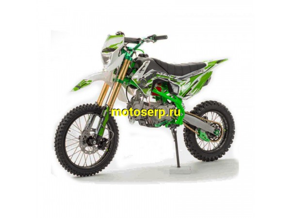 Купить  ====Питбайк Motoland APEX 125 Е (спортинв), 125сс, 17/14" Зеленый (шт). (ML 13889 купить с доставкой по Москве и России, цена, технические характеристики, комплектация фото  - motoserp.ru