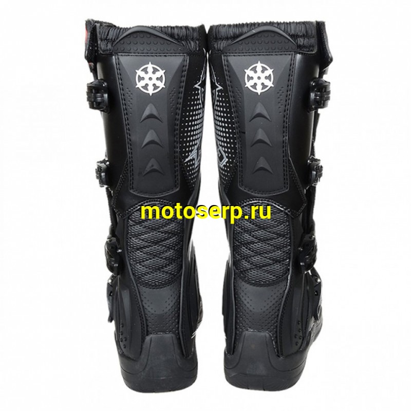 Купить  Мотоботы кросс. RYO Racing MX5 ENDURO (защ. голени), 45" черные (Ч/З) (пара) (Regul 304236-7 купить с доставкой по Москве и России, цена, технические характеристики, комплектация фото  - motoserp.ru