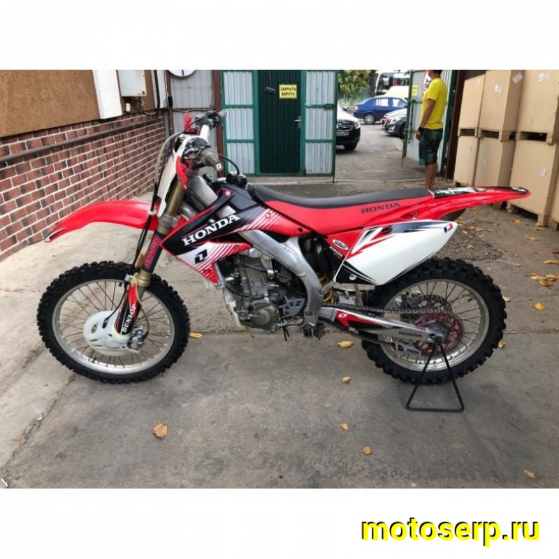 Купить  ====Мотоцикл HONDA CRF 450 R 2008г.в (120м/ч) отличное состояние, все родное купить с доставкой по Москве и России, цена, технические характеристики, комплектация фото  - motoserp.ru