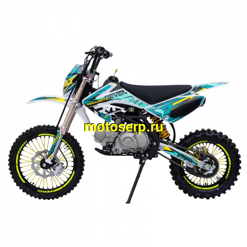 Купить  ====Питбайк Regulmoto SEVEN 125Е (спортинв), 17/14, 4Т, 125сс,  (2021)  (шт) купить с доставкой по Москве и России, цена, технические характеристики, комплектация фото  - motoserp.ru