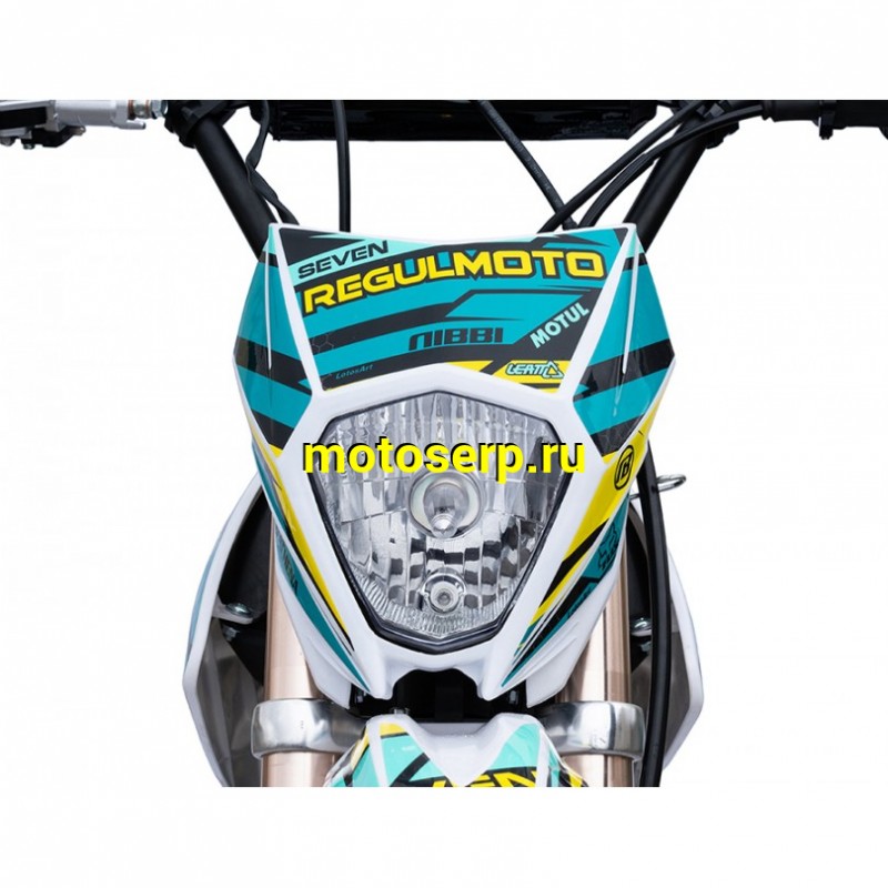 Купить  ====Питбайк Regulmoto SEVEN 125Е (спортинв), 17/14, 4Т, 125сс,  (2021)  (шт) купить с доставкой по Москве и России, цена, технические характеристики, комплектация фото  - motoserp.ru