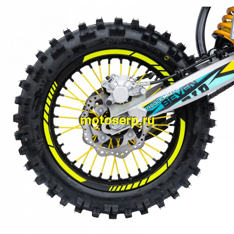 Купить  ====Питбайк Regulmoto SEVEN 125Е (спортинв), 17/14, 4Т, 125сс,  (2021)  (шт) купить с доставкой по Москве и России, цена, технические характеристики, комплектация фото  - motoserp.ru