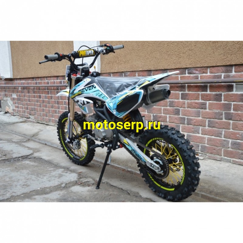 Купить  ====Питбайк Regulmoto SEVEN 125Е (спортинв), 17/14, 4Т, 125сс,  (2021)  (шт) купить с доставкой по Москве и России, цена, технические характеристики, комплектация фото  - motoserp.ru