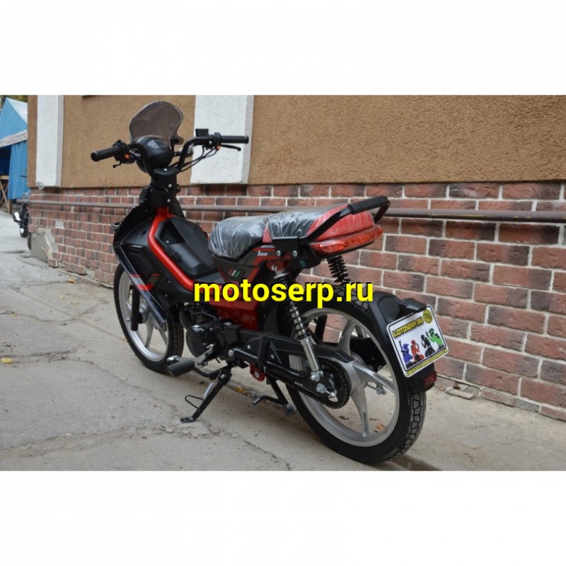 Купить  ====Мопед Millennium Delta Joker  (Милленниум Дельта Джокер)  4Т; колеса 17"литые; полуавт.,, эл. старт; .(шт) 0110 (ТехМаркет купить с доставкой по Москве и России, цена, технические характеристики, комплектация фото  - motoserp.ru