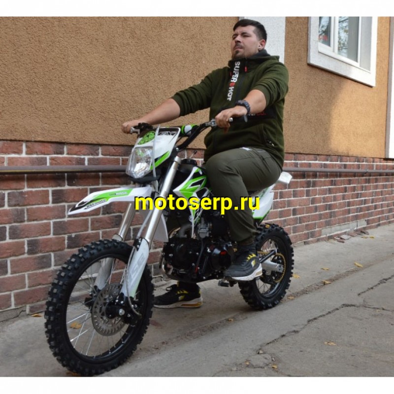 Купить  ====Питбайк BSE EX125 17/14 Green  (шт) купить с доставкой по Москве и России, цена, технические характеристики, комплектация фото  - motoserp.ru
