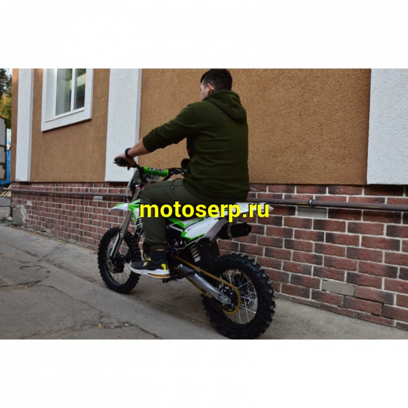 Купить  ====Питбайк BSE EX125 17/14 Green  (шт) купить с доставкой по Москве и России, цена, технические характеристики, комплектация фото  - motoserp.ru