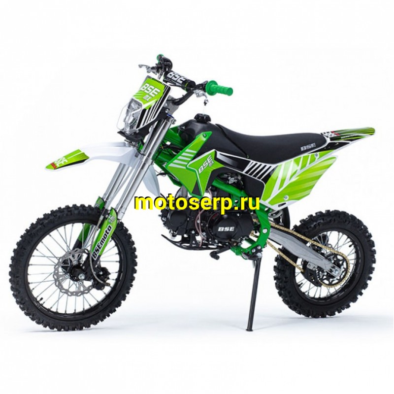 Купить  ====Питбайк BSE EX125 17/14 Green  (шт) купить с доставкой по Москве и России, цена, технические характеристики, комплектация фото  - motoserp.ru