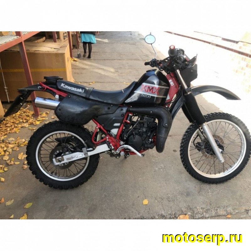 Купить  ====Мотоцикл KAWASAKI KMX200 1994г.в. (один владелец в РФ) купить с доставкой по Москве и России, цена, технические характеристики, комплектация фото  - motoserp.ru