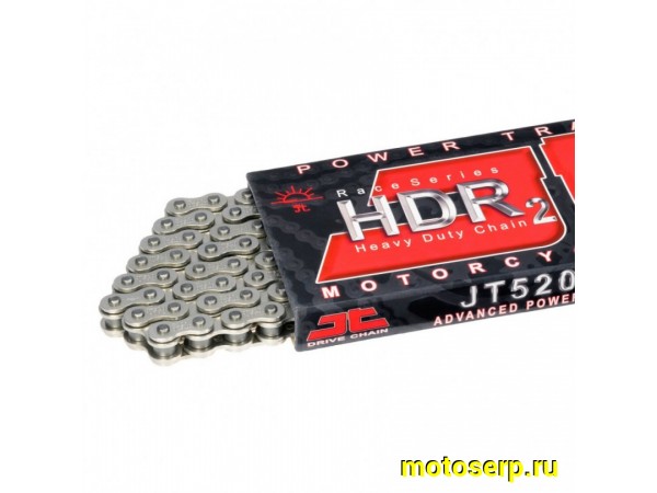 Купить  Цепь приводная (520х118)  JTC 520HDR N&N никелевая JTC520HDRNN118SL (шт) (TS купить с доставкой по Москве и России, цена, технические характеристики, комплектация фото  - motoserp.ru