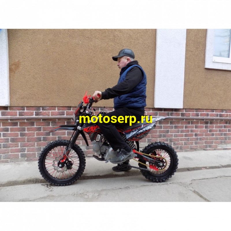 Купить  ====Питбайк KAYO BASIC YX 125EM KRZ Rolling Moto (спортинв), 17/14, 4Т. (шт) (0 купить с доставкой по Москве и России, цена, технические характеристики, комплектация фото  - motoserp.ru