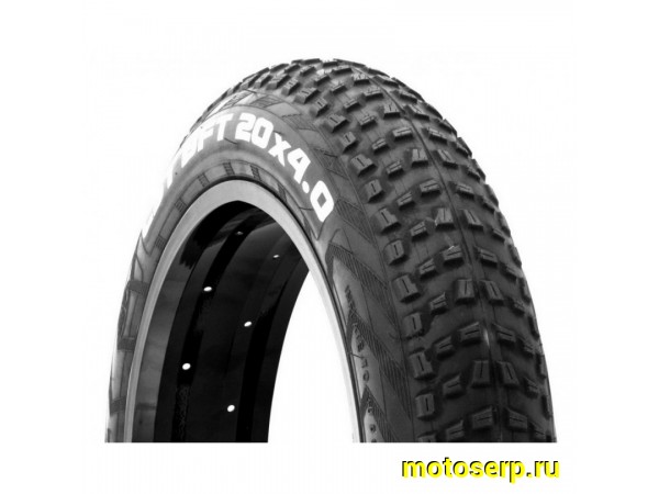 Купить  ====Покрышка 20" Ежик 20х4,00 CFT BFT FAT Вело (шт) (0 купить с доставкой по Москве и России, цена, технические характеристики, комплектация фото  - motoserp.ru