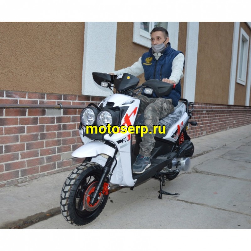 Купить  Скутер VENTO SMART-II NEW с БАГАЖНИКОМ (Венто Смарт-2 нью) 50 cc; 2- местный, 4Т, возд. охлажд., диск/барабан, кол. 12"/12"(зал) (шт) 01500 (Vento купить с доставкой по Москве и России, цена, технические характеристики, комплектация фото  - motoserp.ru