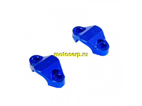 Купить  Крепление (кронштейн, хомут, зажим) руля Avantis Enduro D28,6mm, Крепление руля верхнее синий (пара) (AVANTIS 13992 (ML 13812 купить с доставкой по Москве и России, цена, технические характеристики, комплектация фото  - motoserp.ru