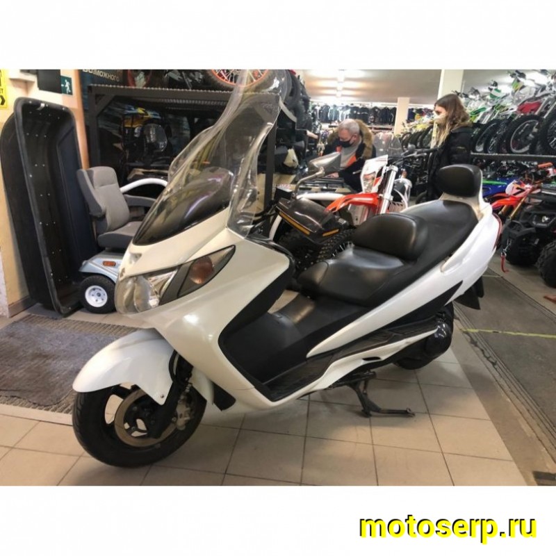 Купить  ====Максискутер SUZUKI SkyWave 400 2004г.в купить с доставкой по Москве и России, цена, технические характеристики, комплектация фото  - motoserp.ru