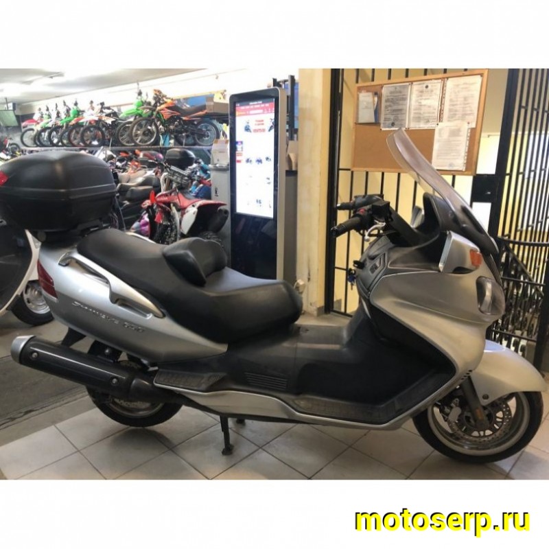 Купить  ====Максискутер SUZUKI SkyWave 650 2005г.в. Из Японии,без пробега по РФ купить с доставкой по Москве и России, цена, технические характеристики, комплектация фото  - motoserp.ru
