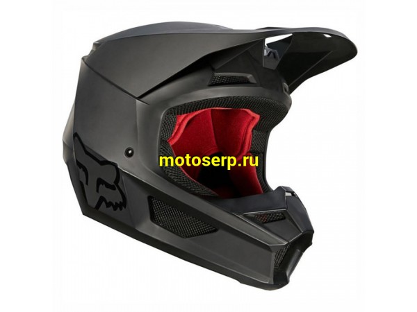 Купить  ====Шлем Кросс Fox V1 Helmet Matte Black XXXL (27740-255-3X) (шт) (0 купить с доставкой по Москве и России, цена, технические характеристики, комплектация фото  - motoserp.ru