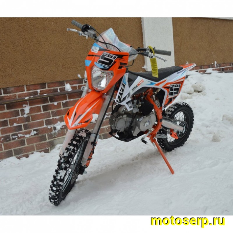 Купить  ====Питбайк Regulmoto FIVE EM (спортинв), 125сс, 17/14" механика (2021) (шт) купить с доставкой по Москве и России, цена, технические характеристики, комплектация фото  - motoserp.ru