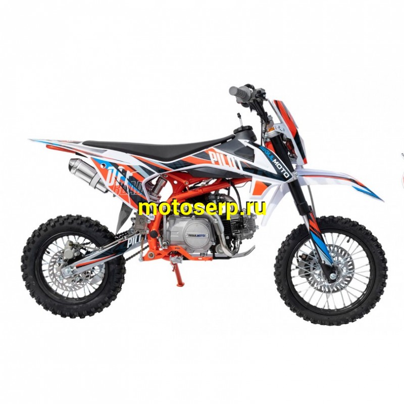 Купить  ====Питбайк Regulmoto PILOT 110EA (спортинв), 14/12, 110сс, (2021) (шт) купить с доставкой по Москве и России, цена, технические характеристики, комплектация фото  - motoserp.ru