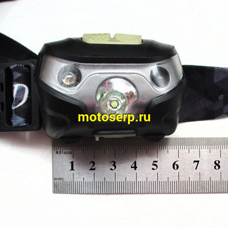 Купить  Фонарик налобный PRO-GH803, CREE XPE Led 3W, включение "Взмахом руки", с аккумулятором, зарядка USB (Альт PRO-GH803 купить с доставкой по Москве и России, цена, технические характеристики, комплектация фото  - motoserp.ru