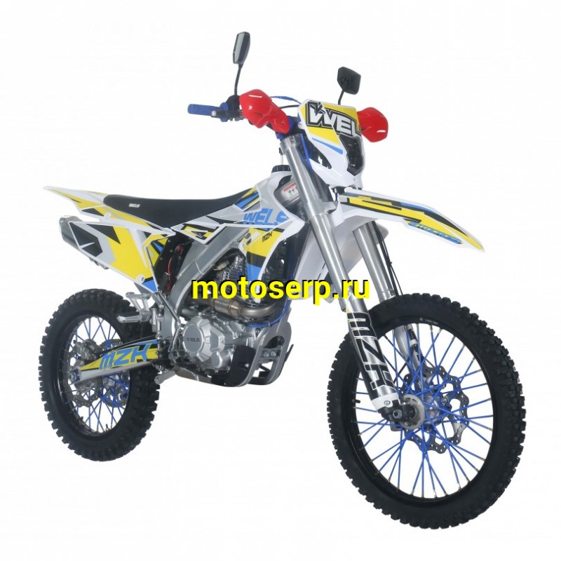 Купить  ====Мотоцикл Кросс/Эндуро WELS МZK250  21/18 (спортинв), 21/18, 250сс, 4Т., воз. охл., диск/диск  (шт) купить с доставкой по Москве и России, цена, технические характеристики, комплектация фото  - motoserp.ru