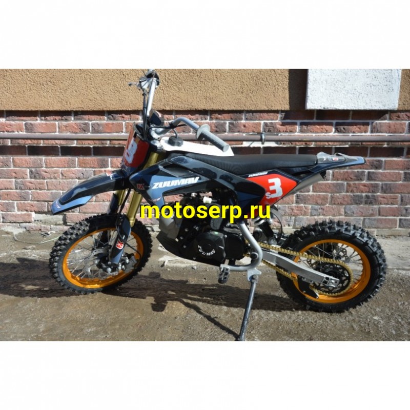 Купить  ====Питбайк ZUUMAV FX S3 (спортинв), 12/14, 4Т, 110cc, автомат , возд. охлажд.,карбюр.,диск/диск. (шт) (ZUUMAV купить с доставкой по Москве и России, цена, технические характеристики, комплектация фото  - motoserp.ru