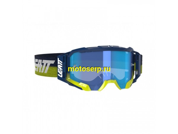Купить  ====Очки мото Кросс Leatt Velocity 5.5 SNX Ink/Blue (двойное стекло) зима/лето (8020001045) (шт) (0 купить с доставкой по Москве и России, цена, технические характеристики, комплектация фото  - motoserp.ru