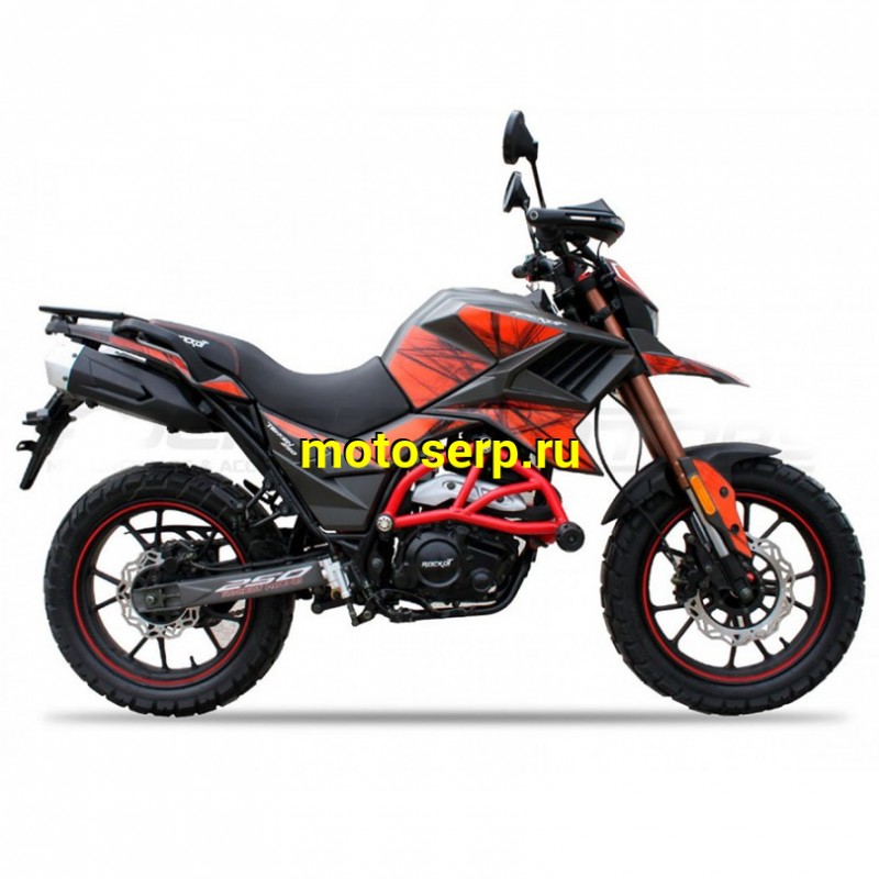 Купить  ====Мотоцикл внедоро Dakar S2 250 ПТС,17"/17", 4Т, 250сс,двиг.166FMM LONCIN RE250 6КПП с балан; литые колеса; дорожн. резин: диск/диск С КОФРОМ! (шт) купить с доставкой по Москве и России, цена, технические характеристики, комплектация фото  - motoserp.ru